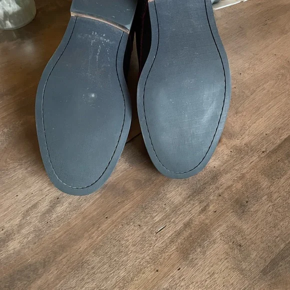 Cole Haan Navy Chukka Boots - Picture 6 of 7